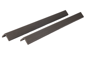 Уголок ДПК Turtle Shell, Scottish Slatewood, Co-Extrusion. Комплектующие ДПК — Black Deck