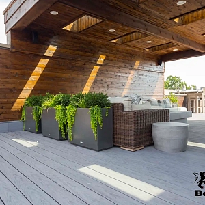 Террасная доска ДПК Bamberg English Barnwood