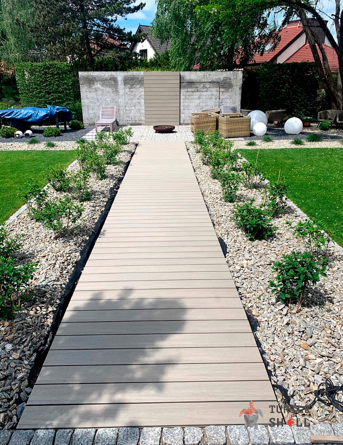 Террасная доска ДПК Turtle Shell Canadian Maple: Превратите вашу открытую террасу в райский уголок!