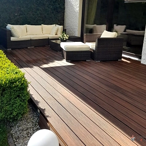 Террасная доска ДПК Turtle Shell, Australian Palisander, Co-Extrusion (Dual)