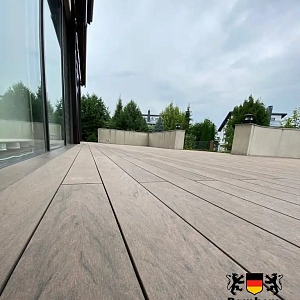 Террасная доска ДПК Bamberg Brazilian Walnut