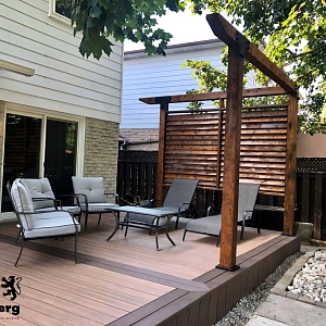 Террасная доска ДПК Bamberg African Bubinga