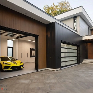 Фасадная доска ДПК. Фотографии объектов от Black Deck