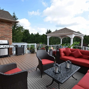 Террасная доска ДПК Bamberg African Bubinga