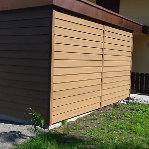 Фасадная доска ДПК. Фотографии объектов от Black Deck