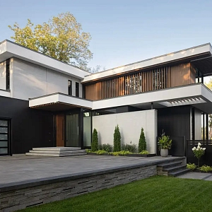 Фасадная доска ДПК. Фотографии объектов от Black Deck