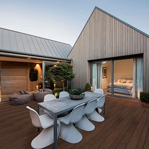 Террасная доска ДПК Bamberg Brazilian Walnut