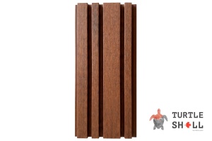 Реечная панель ДПК Ди́френт Лайнс М, Тайский Тик (Thai Teak), Коэкструзия от бренда Turtle Shell