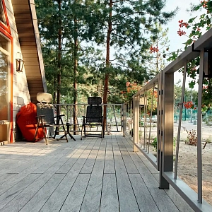 Террасная доска ДПК Bamberg English Barnwood